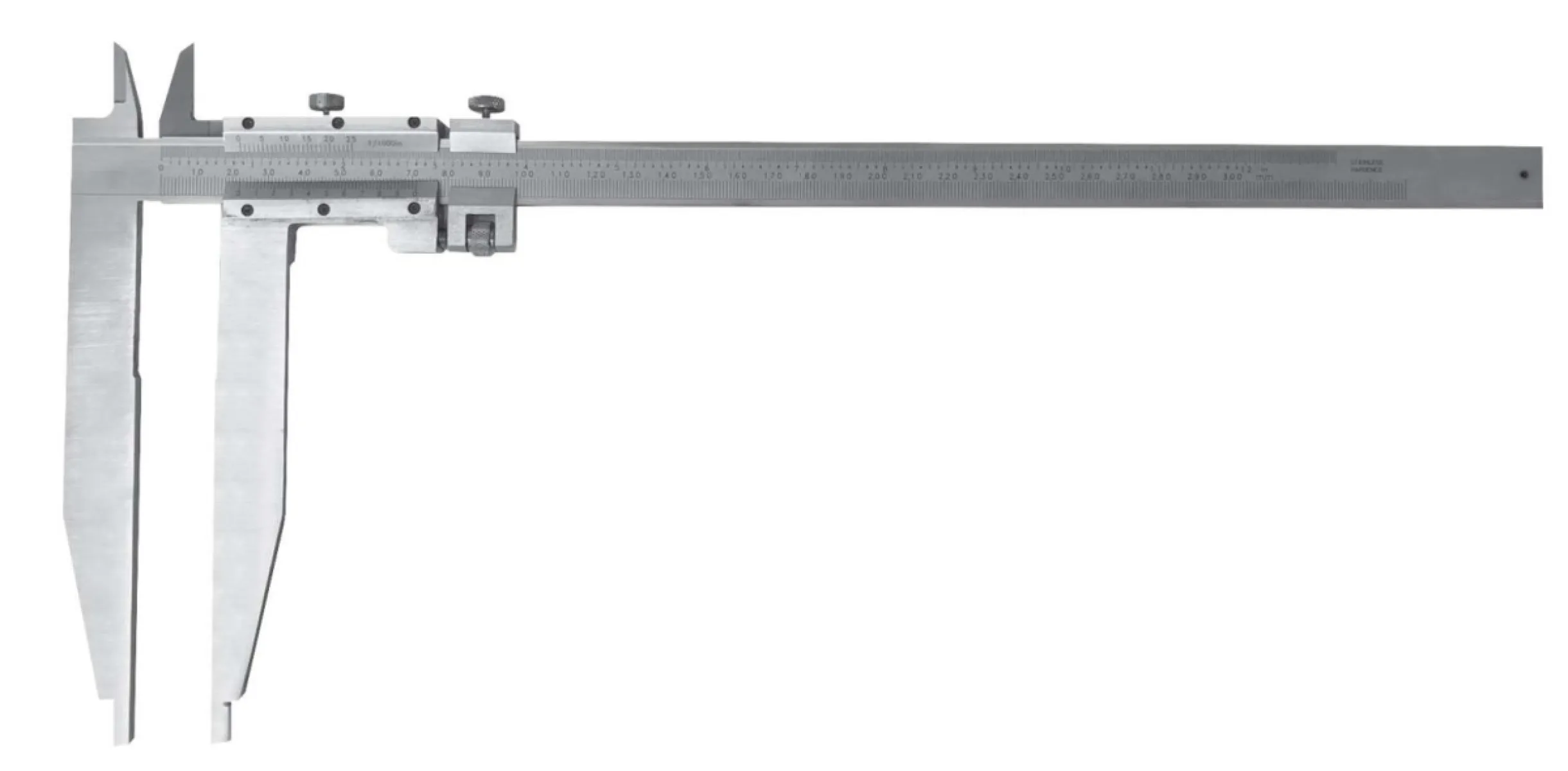 Fett 0-300mm Pld Ekonomik Tip Mekanik Ekstra Uzun Çift Çene Kumpas