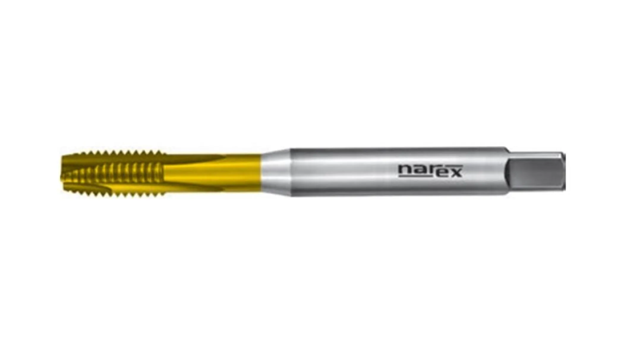 Fett M4 Narex 1500 Dın N-371B (6G) Tin Hsse Düz Kanal Uç Bilemeli Makina Kılavuzu