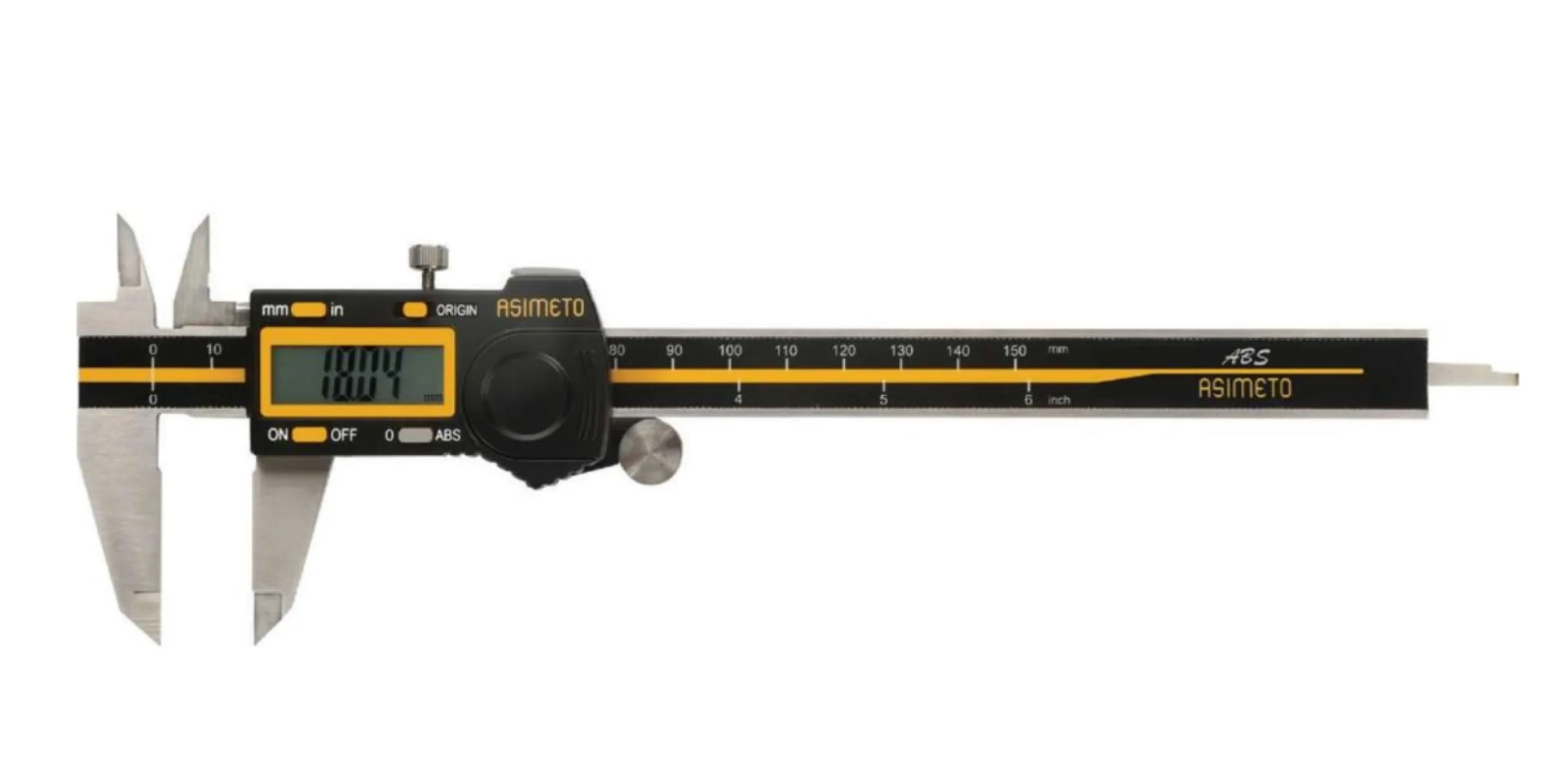 Fett 0-150mm Asimeto Abs Tip Dijital Kumpas As-307563
