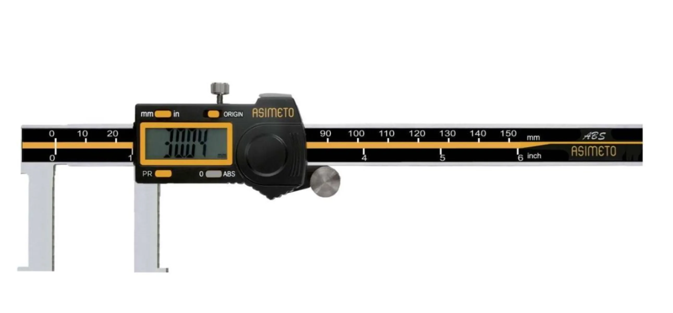 Fett 20-150mm Asimeto Abs Tip İç Kanal Dijital Kumpası As-309064