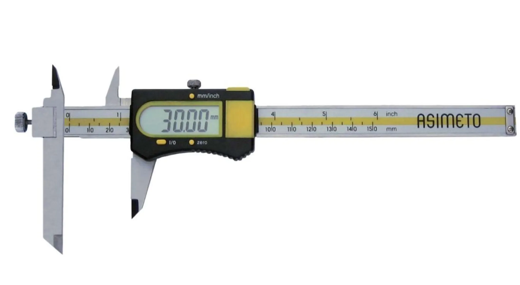 Fett 0-200mm Asimeto Ayarlanabilir Çeneli Dijital Kumpas As-317080