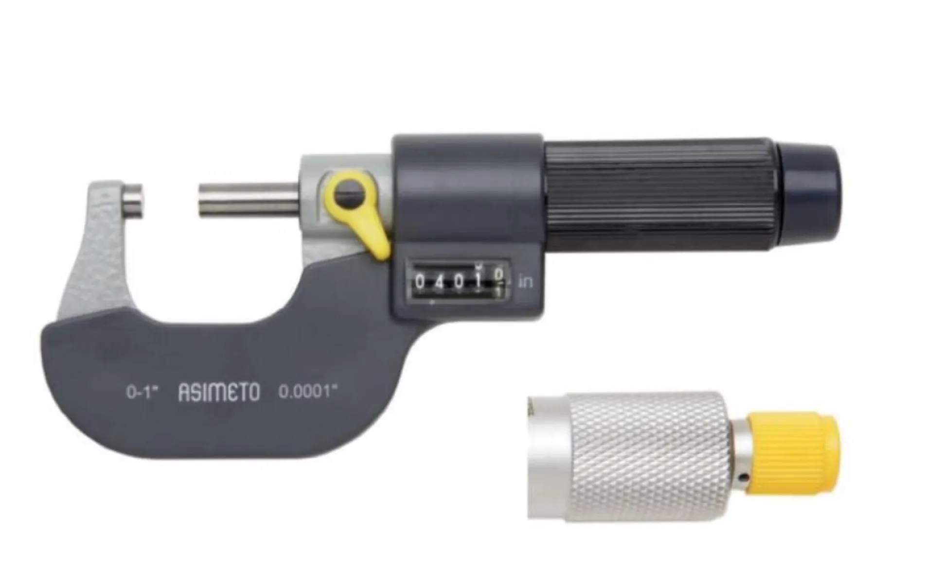 Fett 0-25mm Asimeto Numaratörlü Dışçap Mikrometresi As-108010