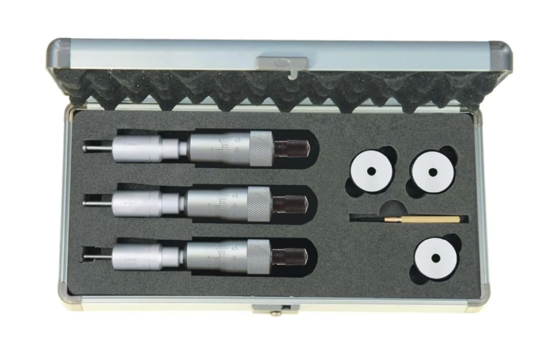 Fett 12-20mm Asimeto Dijital 2 Ve 3 Nokta Temaslı İç Çap Mikrometre Seti As-208648