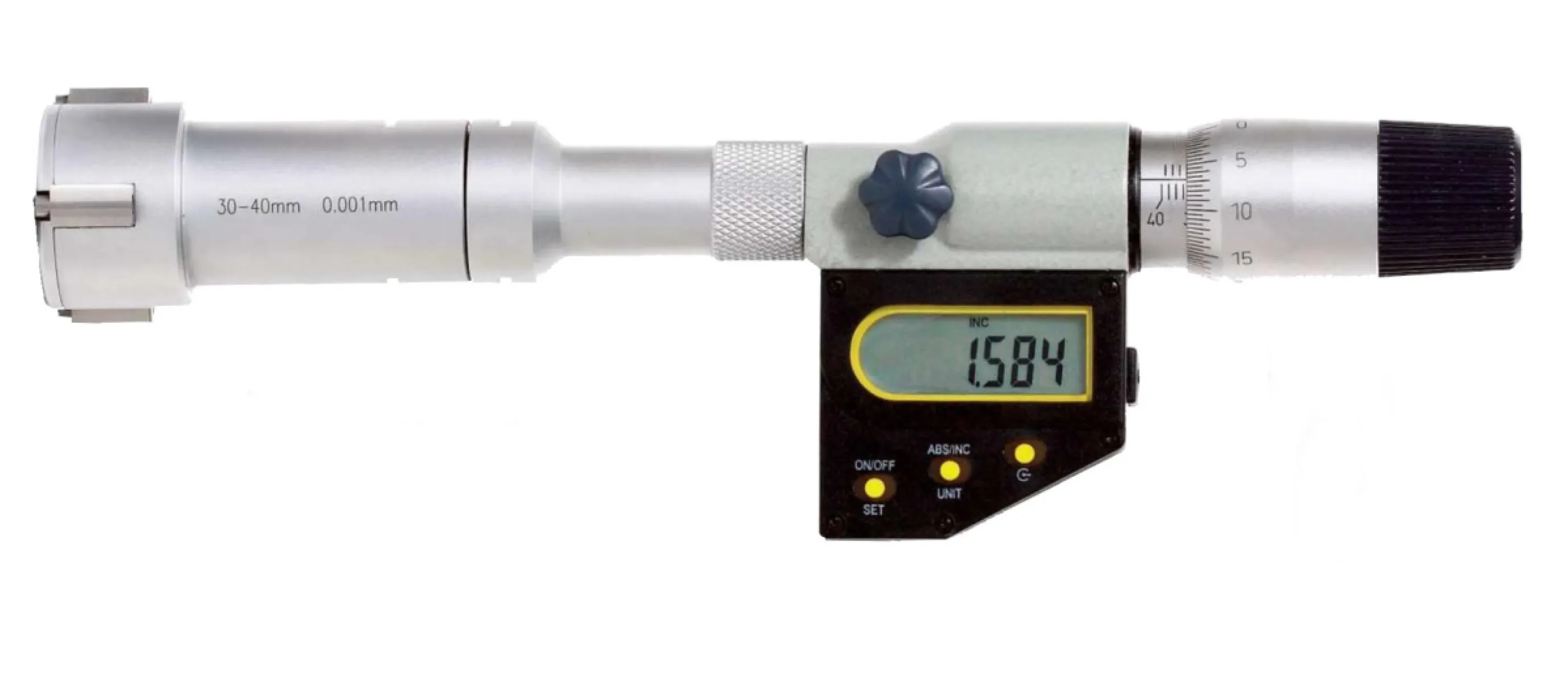 Fett 87-100mm Asimeto Dijital 3 Nokta Temaslı İç Çap Mikrometresi As-208330