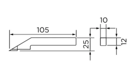 Fett 0-300mm Asimeto Tek Kolon Dijital Yükseklik Mihengiri As-625120