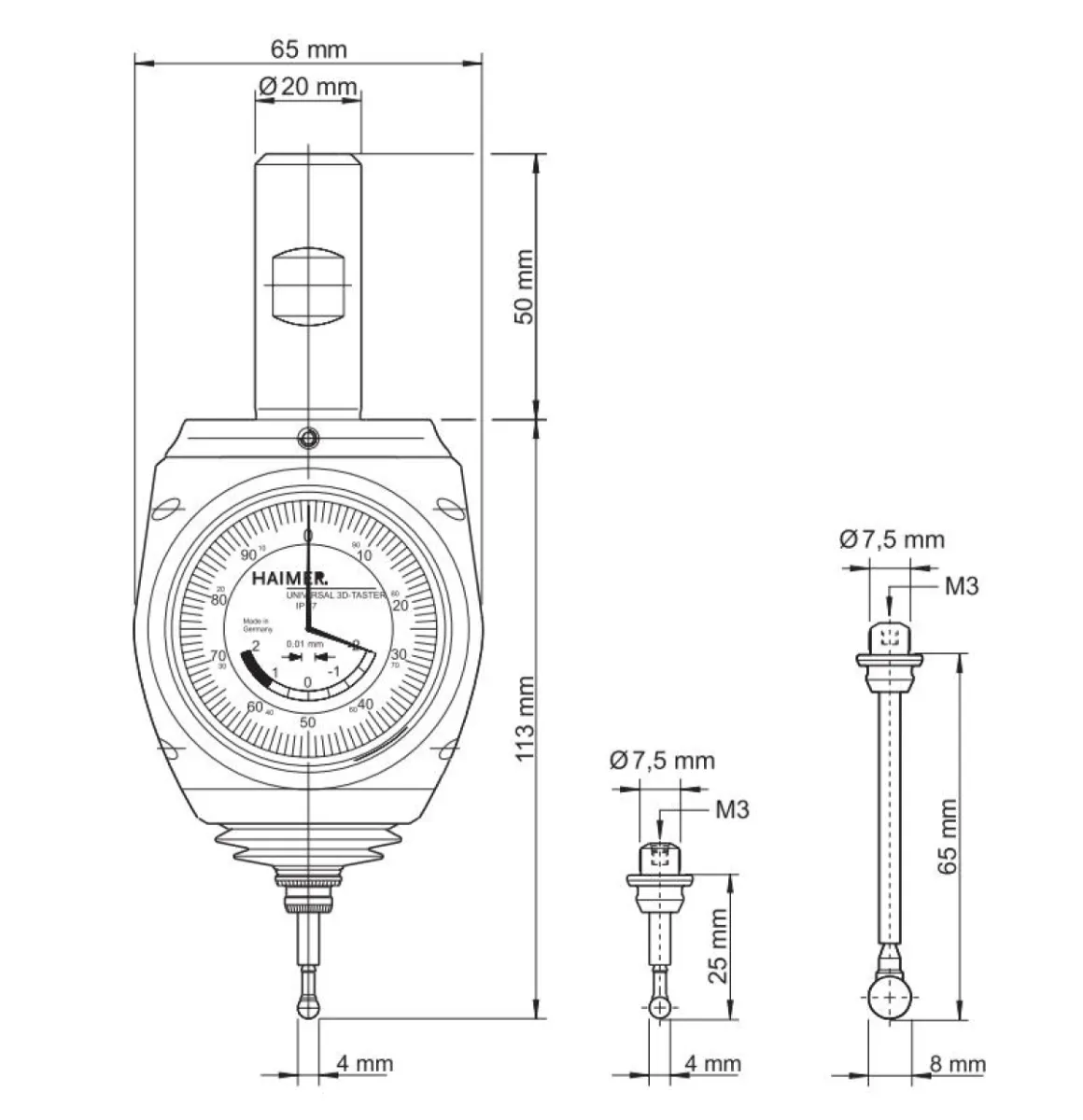 Fett Haım-8036440 Haimer 3D Mekanik Tester