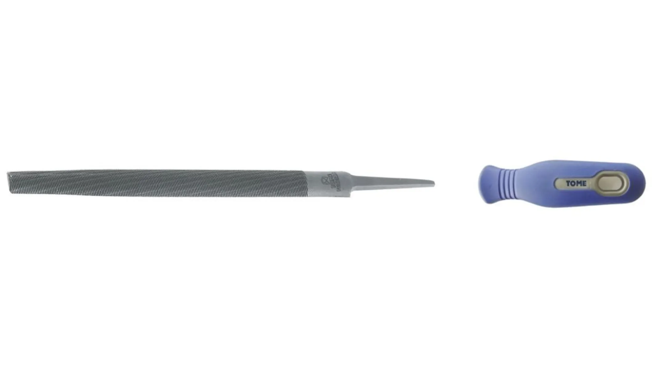 Fett 350mm Tome Orta Diş Saplı Yarım Yuvarlak Eğe