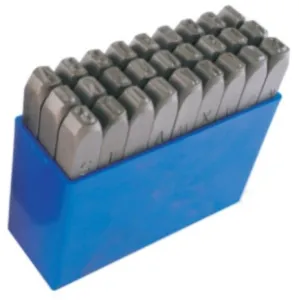Fett 2,5mm Masus Siyah Çelik Ters Harf Takımı M265025