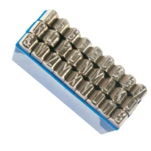 Fett 10mm Masus Nikel Çelik Harf Takımı M245100