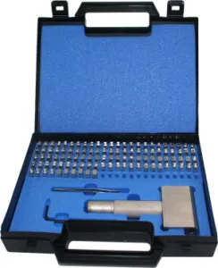 Fett 4mm Masus Çelik Harf Verakam Seti 106 Parça M16504