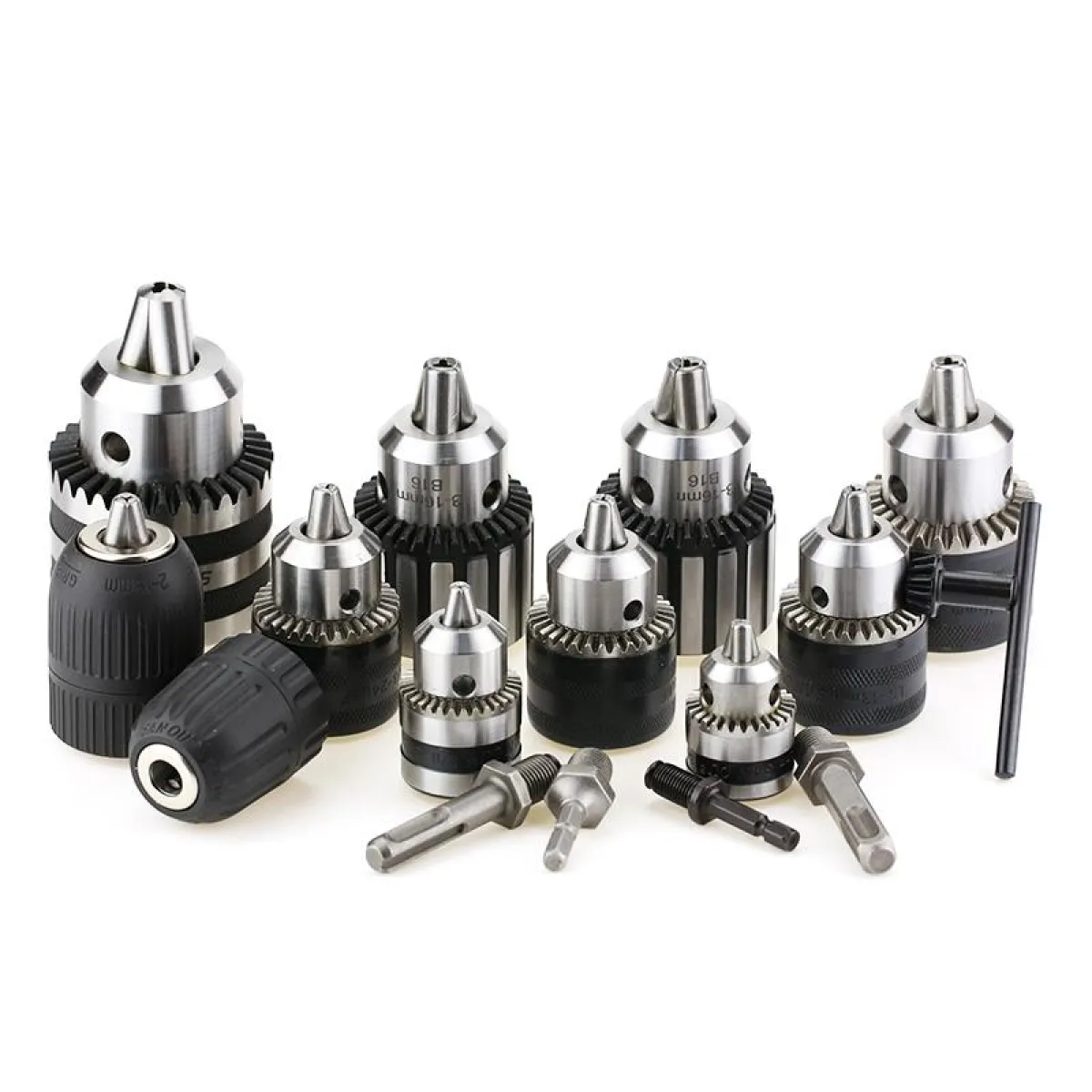 1-10 mm 3/8''-24 UNF Anahtarlı Mandren