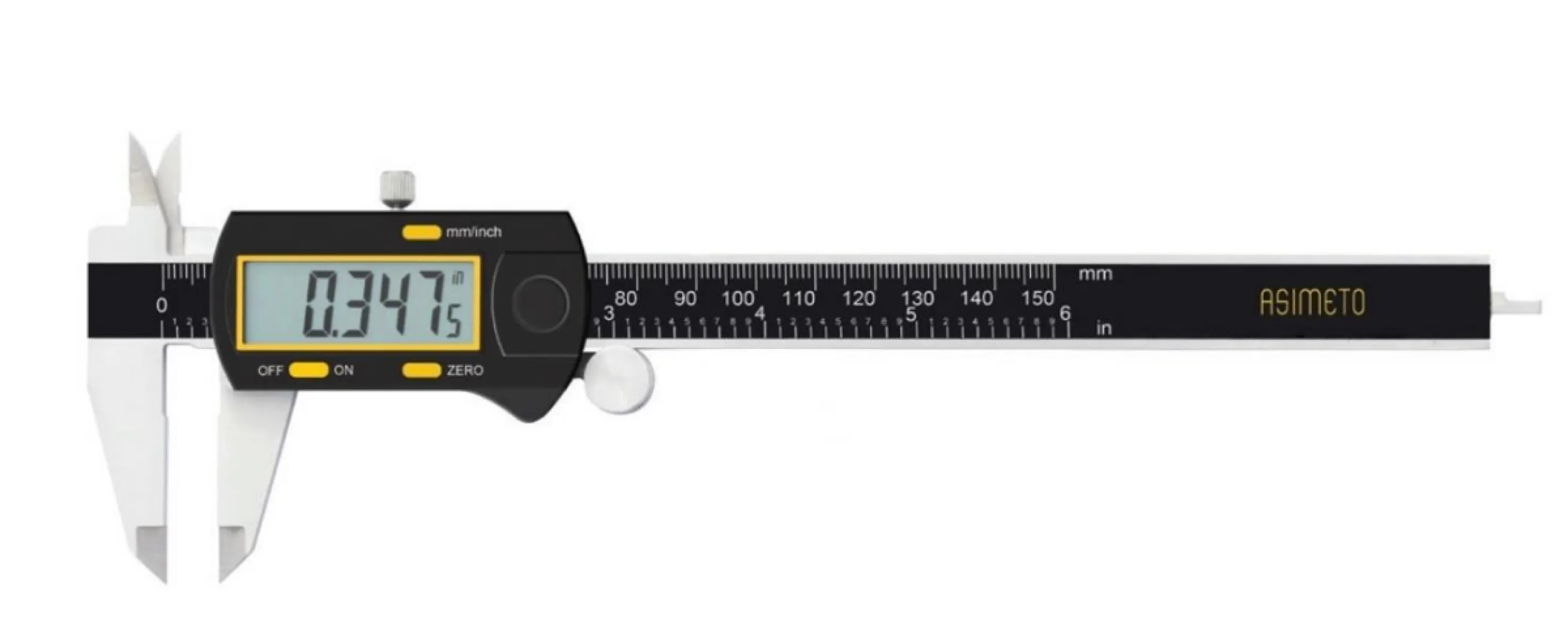 Fett 0-300mmx0.01 Asimeto Dijital Kumpas New Line AS-307321