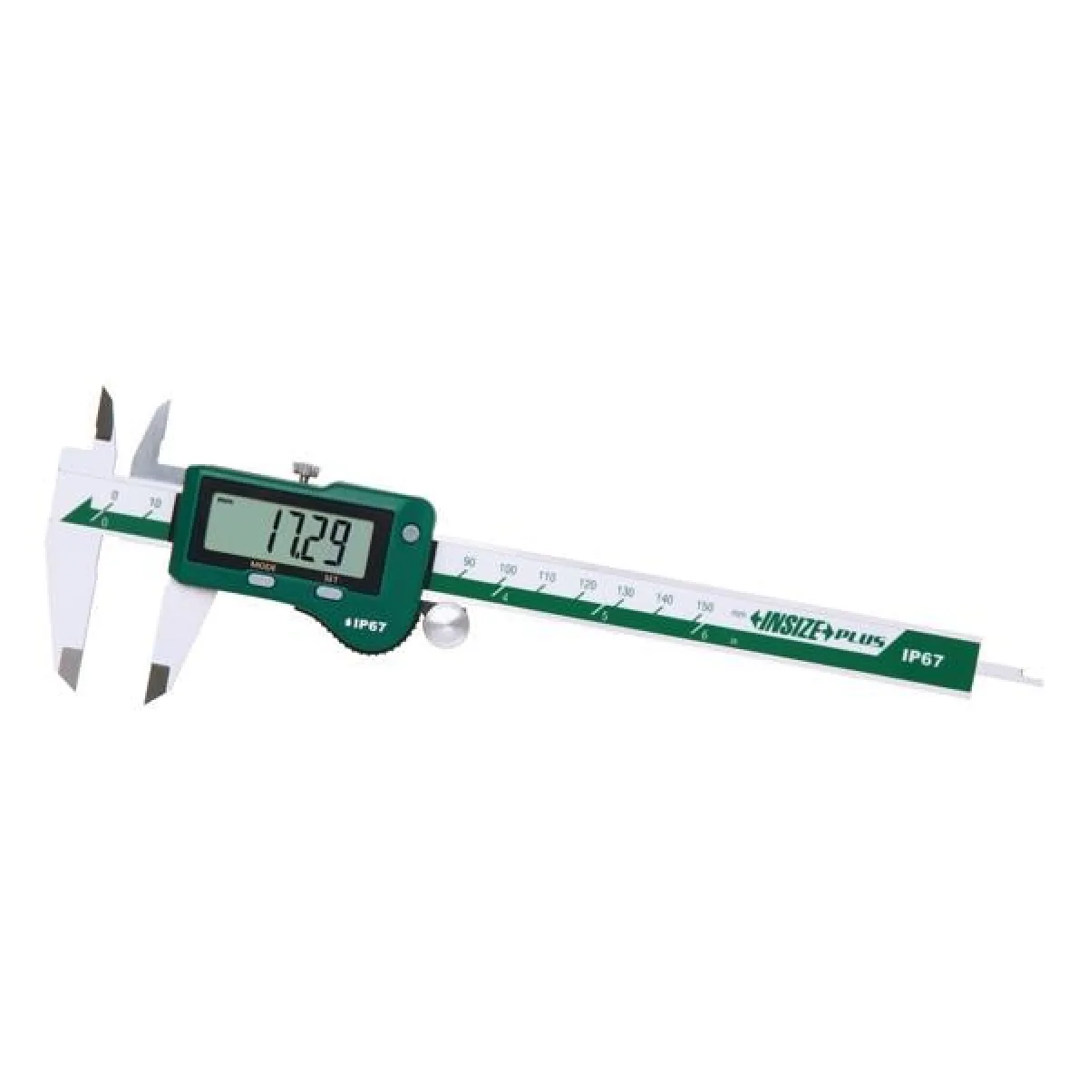 İnsize 0-150mm/0-6" Dijital Kumpas Ip67 Korumalı (Insize Plus), Hassasiyet: 0.01mm/0.0005"