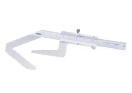 İnsize 50-200mm V Tip Mekanik Kumpas, Hassasiyet: 0.02mm Kod: 1229-35