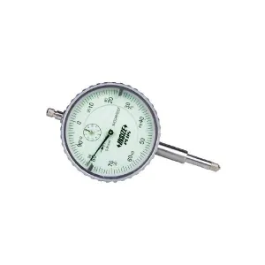 İnsize 10mm Darbeye Dayanıklı Komparatör Saati (Düz Kapak), Hassasiyet: 0.01mm