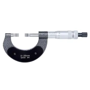 İnsize 0-25mm Bıçak Ağızlı Mikrometre, Hassasiyet: 0.01mm