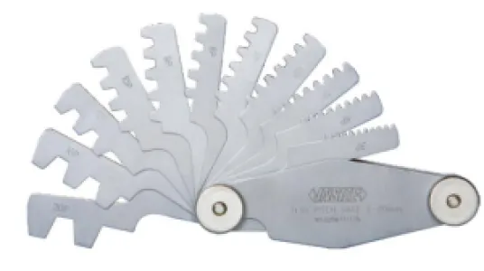 İnsize 2-20mm Diş Mastarı 30° Trapez Diş