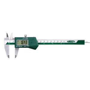 İnsize 0-150mm/0-6" Dijital Kumpas (Sürme Tekerleksiz), Hassasiyet: 0.01mm