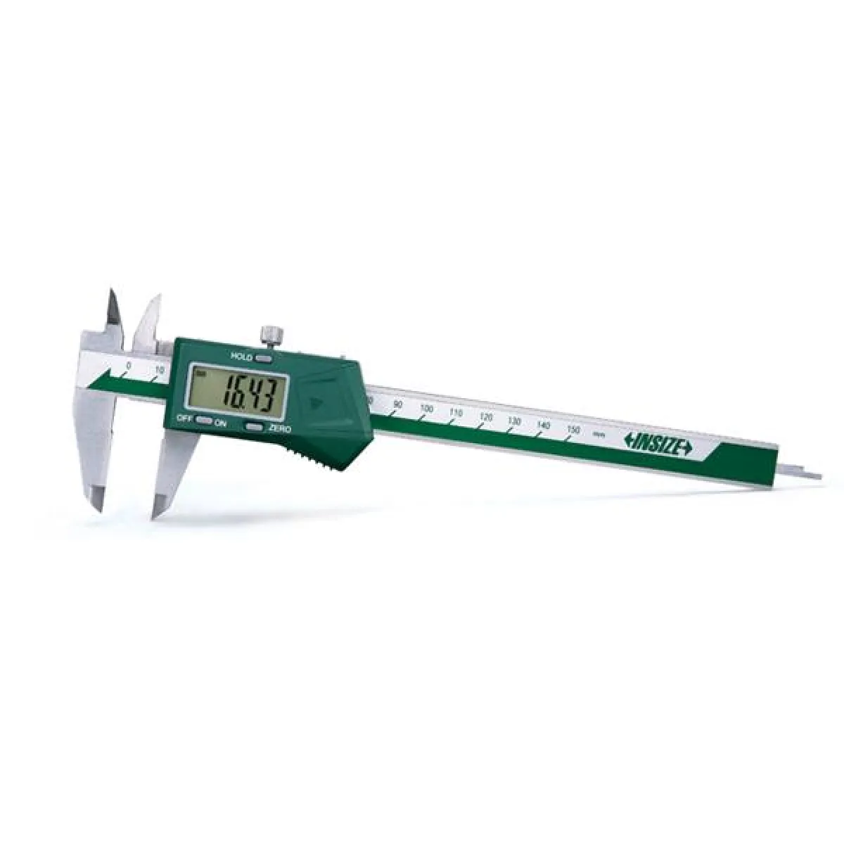 İnsize 0-150mm Dijital Kumpas (Metrik - Sürme Tekerleksiz), Hassasiyet: 0.01mm
