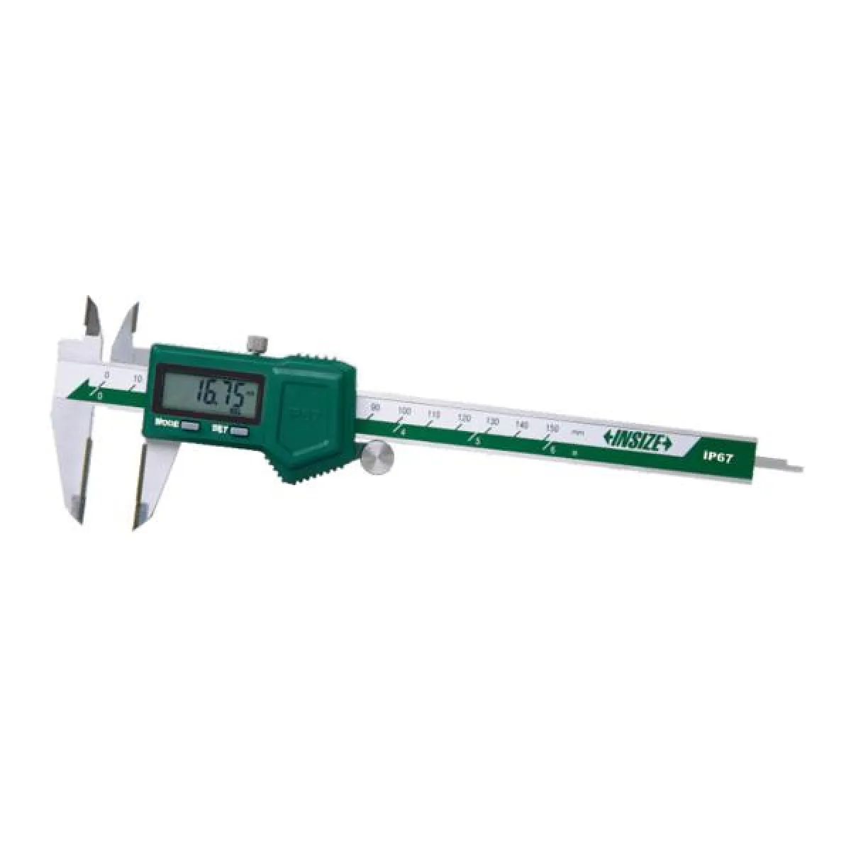 İnsize 0-150mm/0-6" Dijital Kumpas Sert Ölçüm Ağızlı, Hassasiyet: 0.01mm