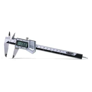 İnsize 0-150mm/0-6" Dijital Kumpas, Sert Çinko Kasa