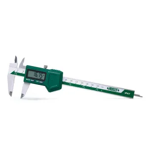 İnsize 0-150mm Dijital Kumpas Ip67 Korumalı (Yuvarlak Derinli Çubuku)