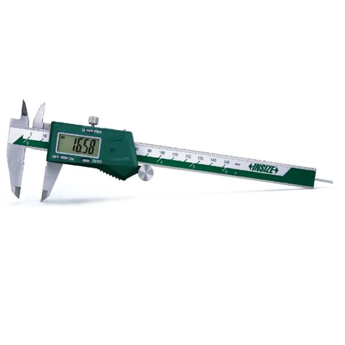 İnsize 0-150mm/0-6" Dijital Kumpas (Yuvarlak Derinlik Çubuklu), Hassasiyet: 0.01mm