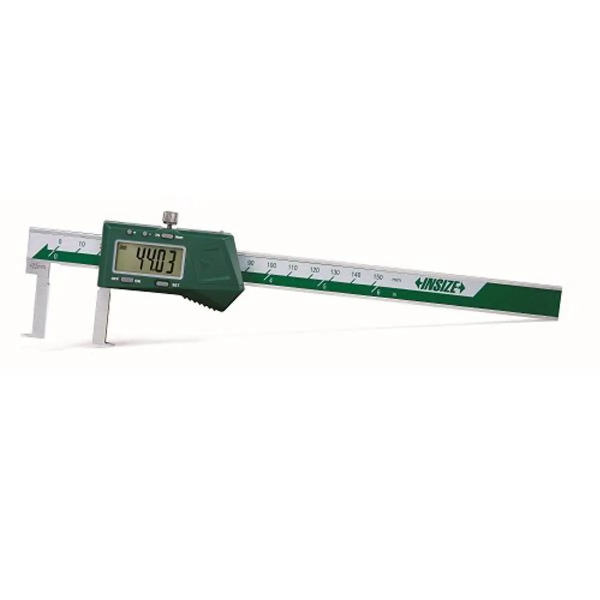İnsize 30-300mm/1,2-12" Dijital Kumpas Düz Uçlu İç Kanal Kumpası, Hassasiyet: 0.01mm