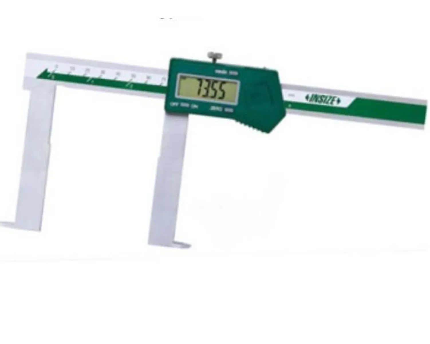 İnsize 60-300mm/2,36-12" Dijital Kumpas Düz Uçlu İç Kanal Kumpası, Hassasiyet: 0.01mm/0.0005"