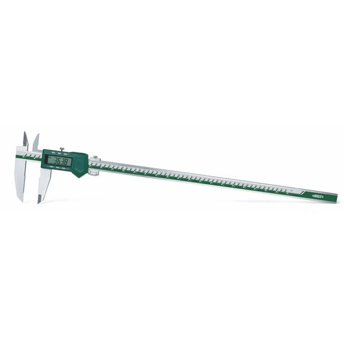 İnsize 0-600mm/0-24" Dijital Kumpas Çift Çeneli, Çene Boyu: 100mm, Hassasiyet: 0.01mm Kod: 1135-601