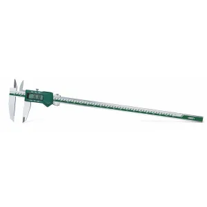 İnsize 0-600mm/0-24" Dijital Kumpas Çift Çeneli, Çene Boyu: 100mm - Kablosuz Veri Transferli Model, Hassasiyet: 0.01mm/0.0005"