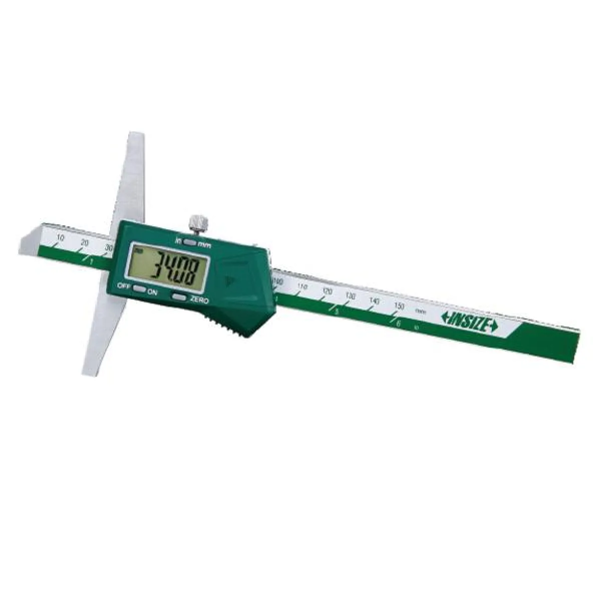 İnsize 0-1500mm/0-60" Dijital Derinlik Kumpası, Hassasiyet: 0.01mm/0.0005"