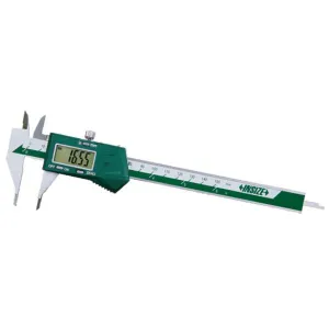 İnsize 0-150mm/0-6" Dijital Kumpas (İnce Uçlu), Hassasiyet: 0.01mm/0.0005"