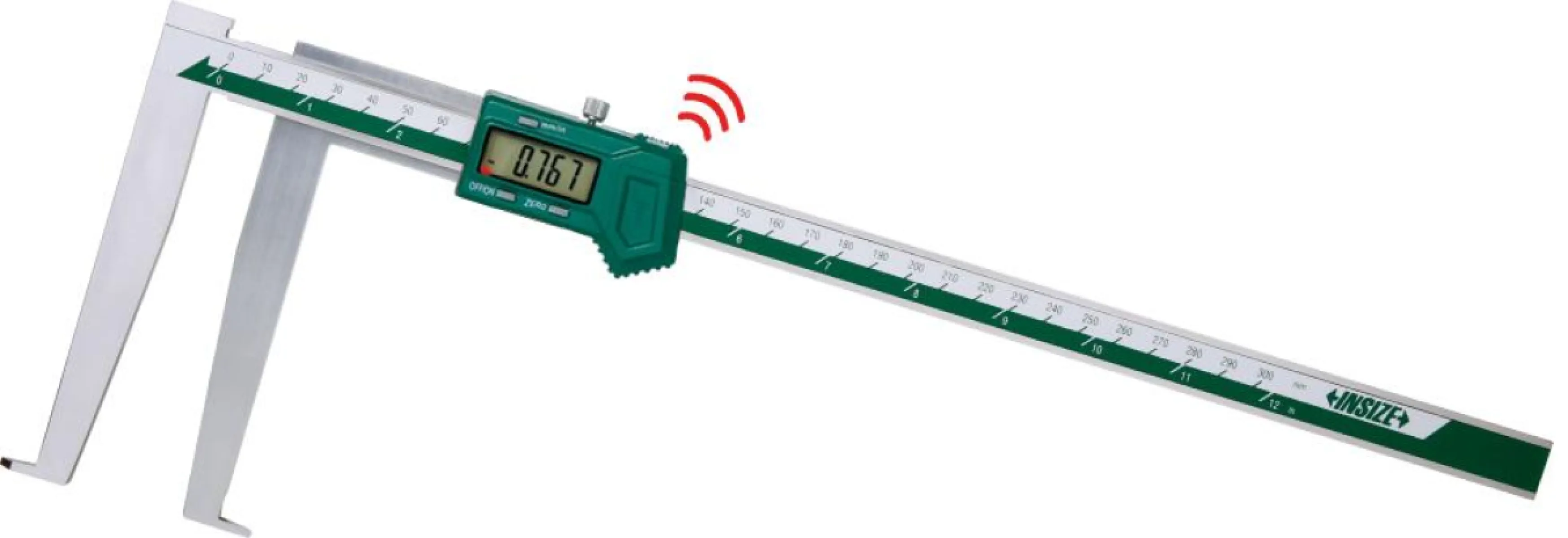 İnsize 25-300mm/1,18-12" Dijital İç Kanal Kumpası - Kablosuz Veri Aktarımlı, Hassasiyet: 0.01mm/0.0005"