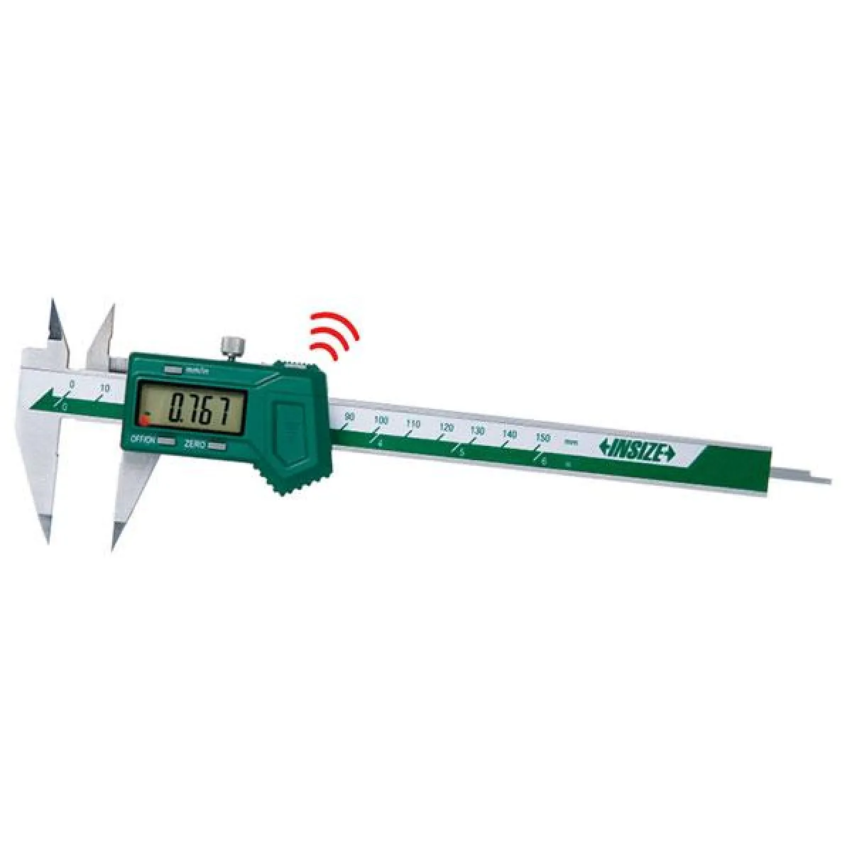 İnsize 0-150mm/0-6" Dijital Kumpas Sivri Uçlu - Kablosuz Veri Aktarımlı, Hassasiyet: 0.01mm/0.0005"