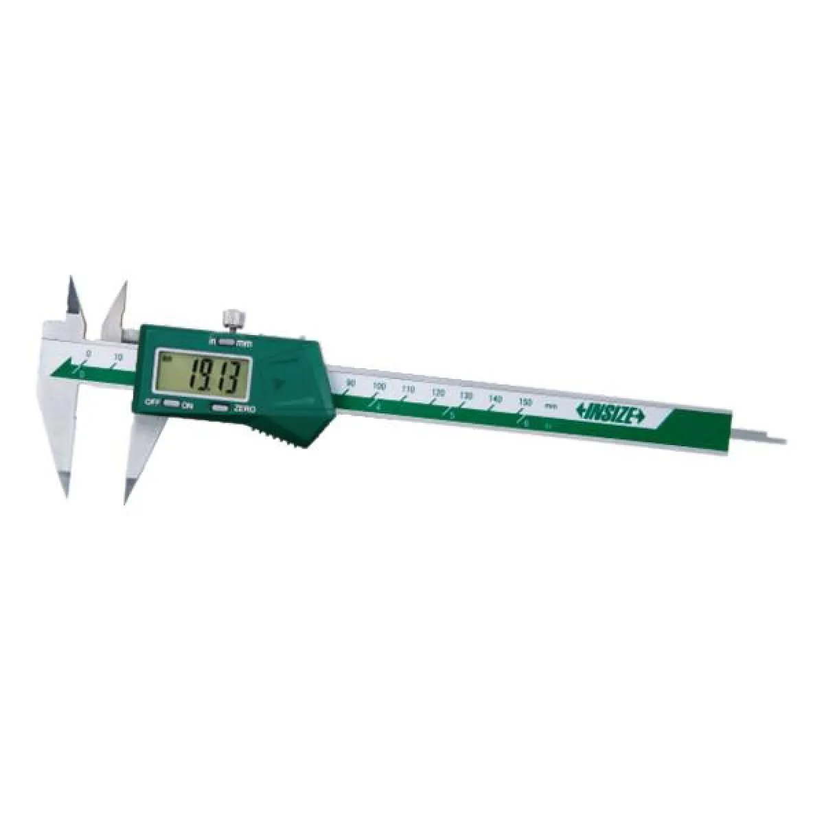 İnsize 0-200mm/0-8" Dijital Kumpas Sivri Uçlu, Hassasiyet: 0.01mm/0.0005"