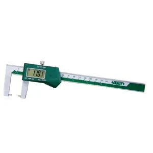 İnsize 0-150mm/0-6" Dijital Yuvarlak Uçlu Dış Kanal Kumpası, Hassasiyet: 0.01mm