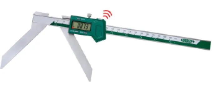 İnsize 5-150mm/0,2-6" Dijital Yay Yarıçap Kumpası - Kablosuz Veri Aktarımı, Hassasiyet: 0.01mm/0.0005"