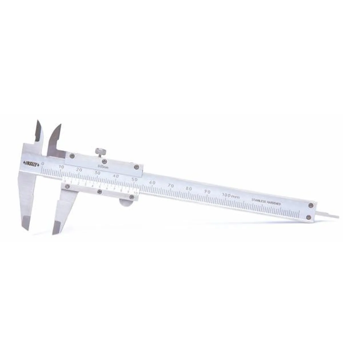 İnsize 1-100mm Mini Mekanik Kumpas (Basit Model), Hassasiyet: 0.05mm