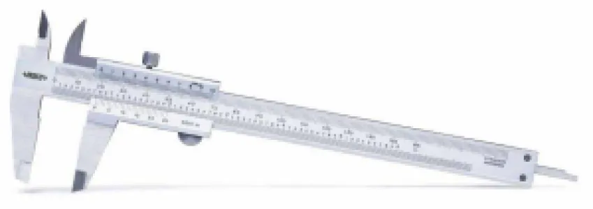İnsize 0-200mm Mekanik Kumpas Standart Model, Hassasiyet: 0.02mm