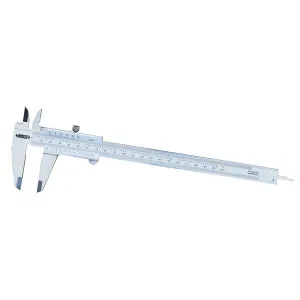 İnsize 0-200mm/0-8" Mekanik Kumpas Standart Model, Hassasiyet: 0,02mm/0,001''