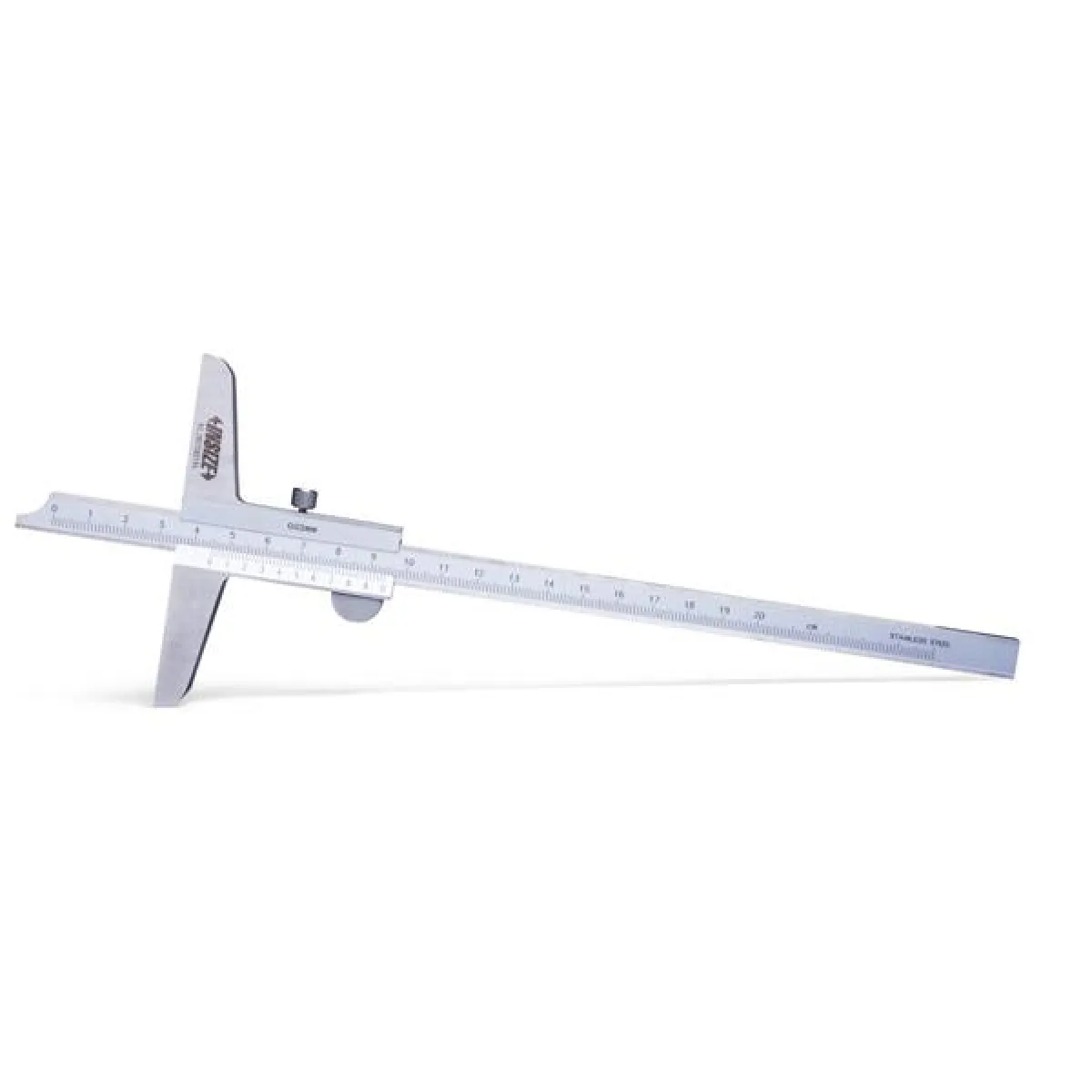 İnsize 0-200mm Mekanik Derinlik Kumpası Standart Model, Hassasiyet: 0.02mm