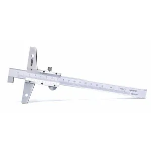 İnsize 0-300mm Mekanik Derinlik Kumpası Çengelli, Ayak Bağlanabilir, Taban: 100mm, Hassasiyet: 0.02mm