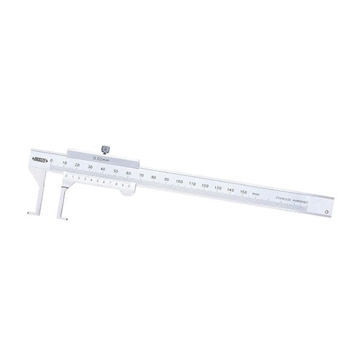 İnsize 18-150mm Mekanik İç Kanal Kumpası, Hassasiyet: 0.02mm