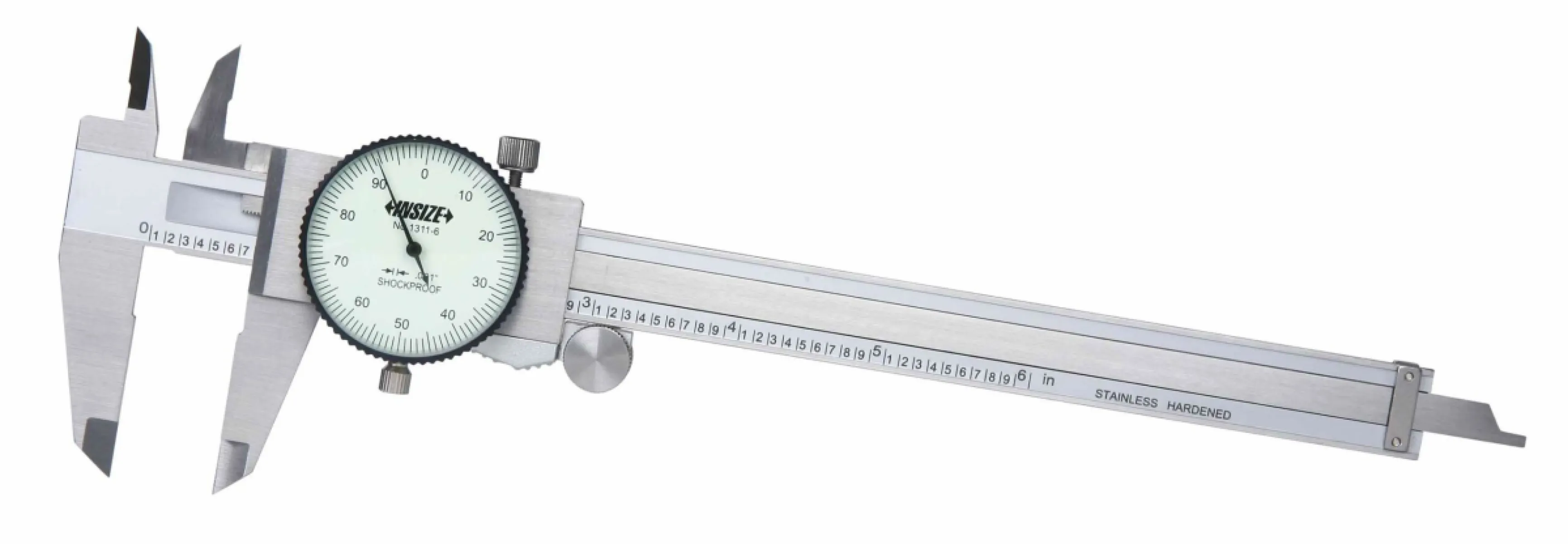 İnsize 0-150mm Saatli Kumpas, Hassasiyet: 0.01mm