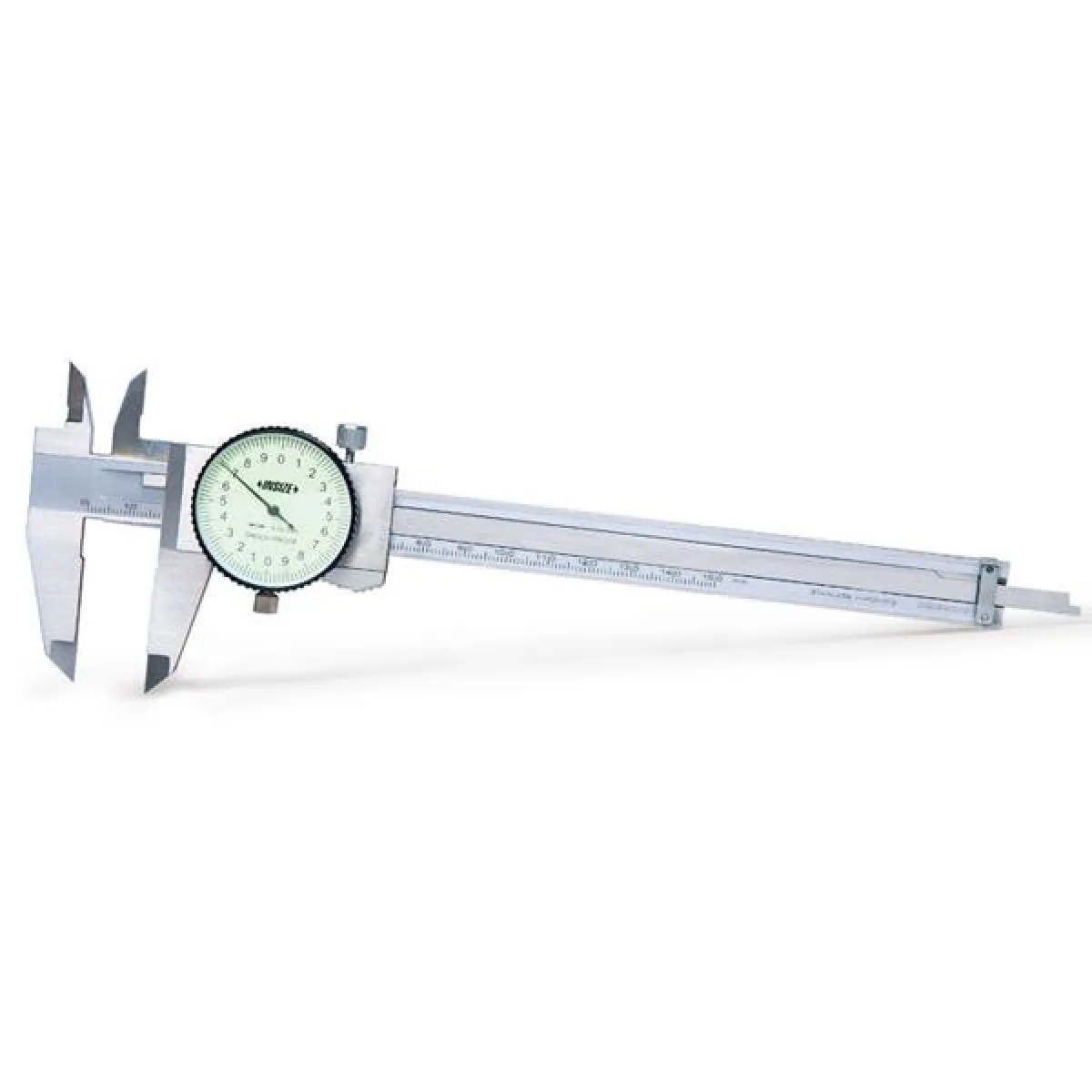 İnsize 0-300mm Saatli Kumpas (Sürme Tekerleksiz), Hassasiyet: 0.02mm
