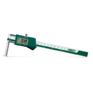 İnsize 20-300mm/0,79-12" Dijital İç Kanal Kumpası (İnce Ağızlı), Hassasiyet: 0.01mm/0.0005"