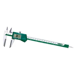 İnsize 0-200mm/0-8" Dijital Bıçak Ağız Alt Çeneli Kumpas, Hassasiyet: 0.01mm/0.0005"