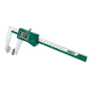 İnsize 0-200mm/0-8" Diijital Kumpas - Disk Ağızlı (Kablosuz Veri Aktarımı), Hassasiyet: 0.01mm/0.0005"