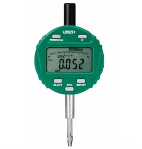 İnsize 12,7mm/0,5" Dijital Komparatör Saati (Silindir Komparatorleri İcin), Hassasiyet: 0.002mm/0.0001"
